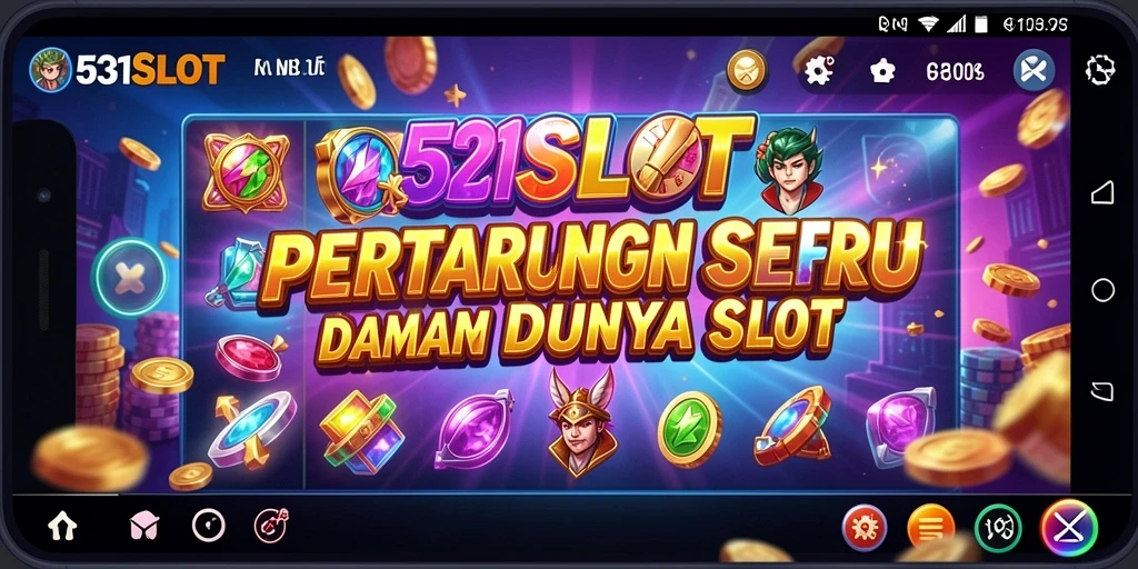 Tangkapan layar gameplay 531SLOT dengan aksi pertarungan seru.