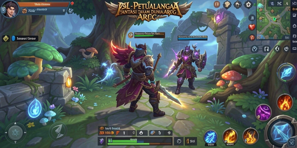 Tampilan gameplay petualangan seru di dunia 9SL.