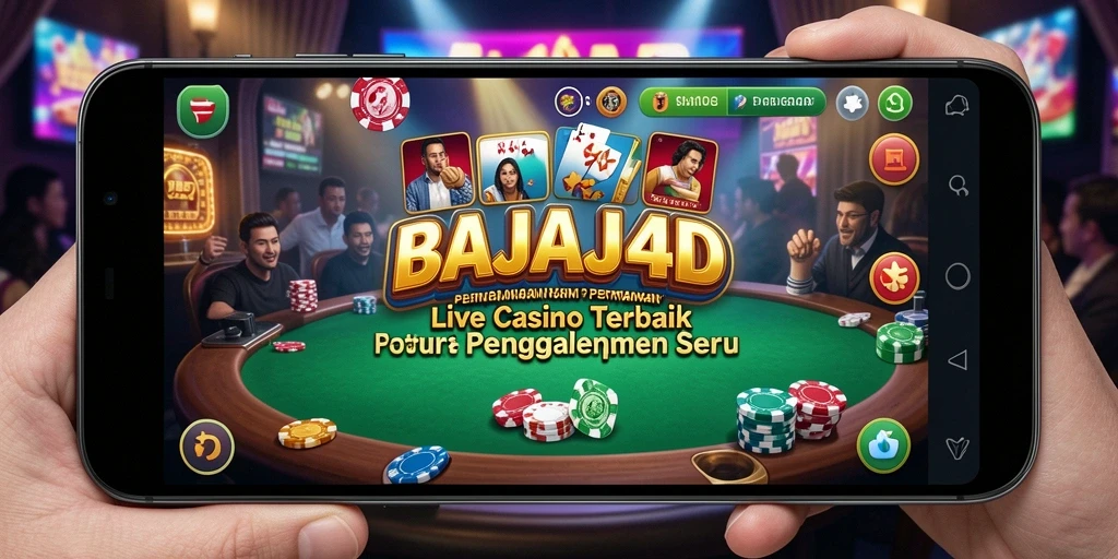 Tampilan gameplay live casino yang menarik di BAJAJ4D.