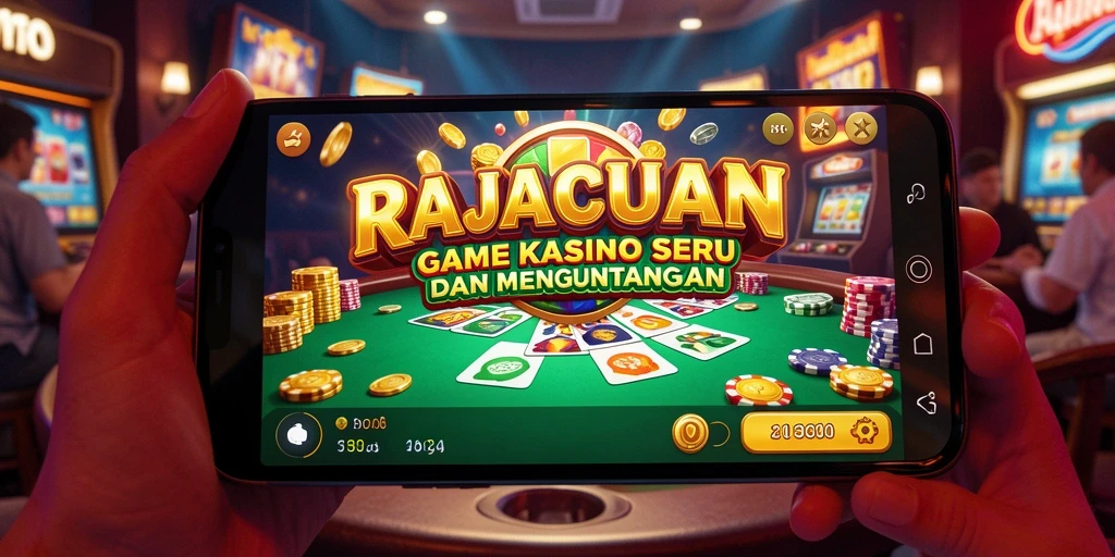 Tampilan seru dalam permainan Kasino RAJACUAN yang penuh warna.